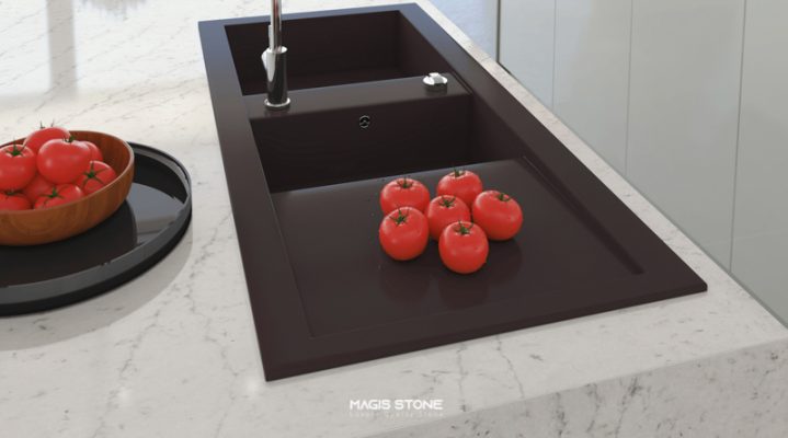 Vân nổi - chi tiết tạo sự khác biệt trong căn bếp