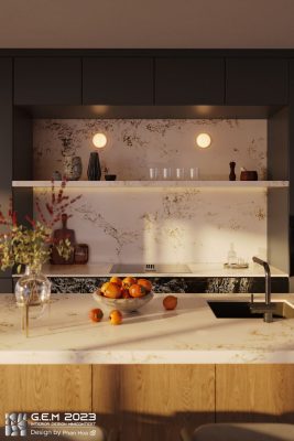 42 Hoa Phan MG9660 Nebulous Gold MG9661 Unique Calacatta Black 6