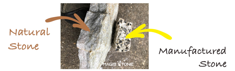 so sánh đá tự nhiên và đá nhân tạo