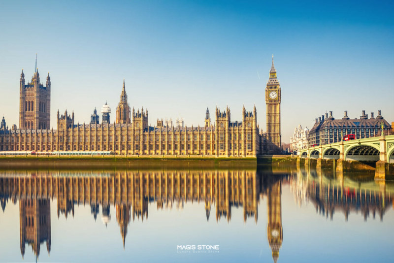 Toàn cảnh Cung điện Westminster ở London, Vương quốc Anh