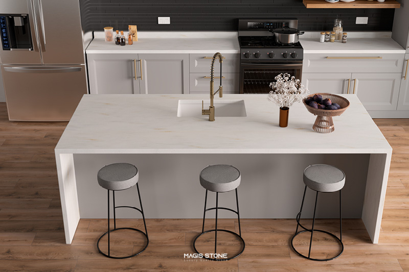 Mặt bếp đá Solid Surface