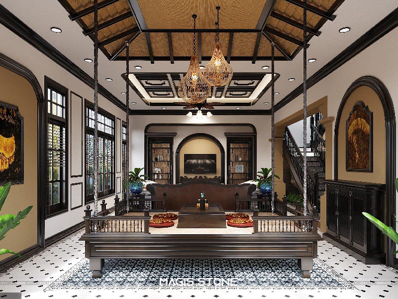 Phong cách nội thất Indochine