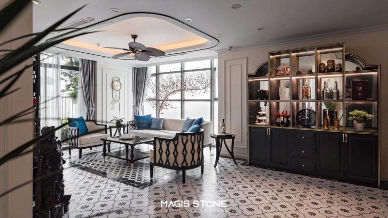 Phong cách nội thất Indochine truyền thống