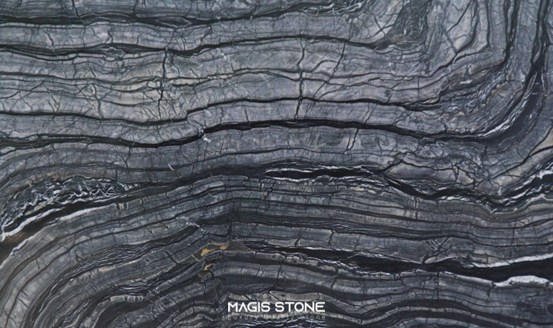Đá Marble Black Silver Ware