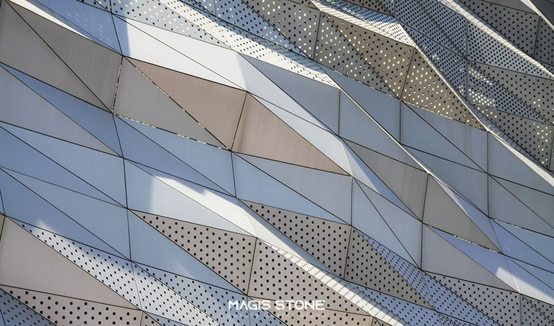 Ứng dụng sử dụng vật liệu đục lỗ (brise-soleil)