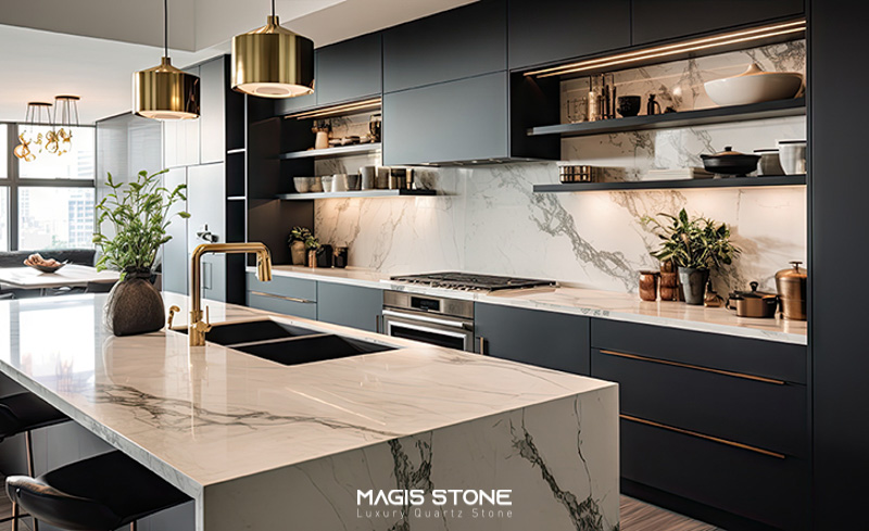 Đảo bếp cố định