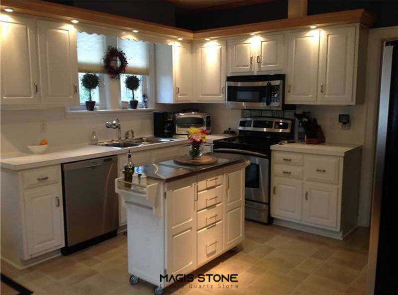 Đảo bếp di động có thể di chuyển linh hoạt