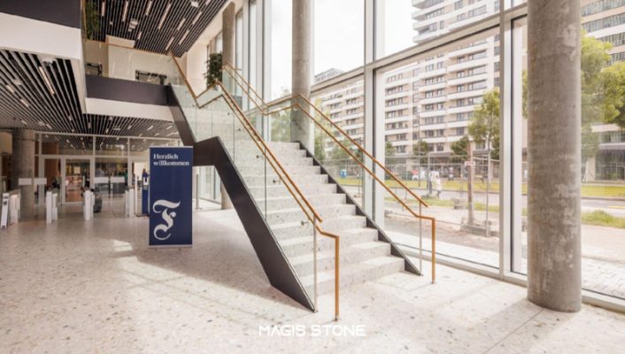 cau thang arabescato bianco