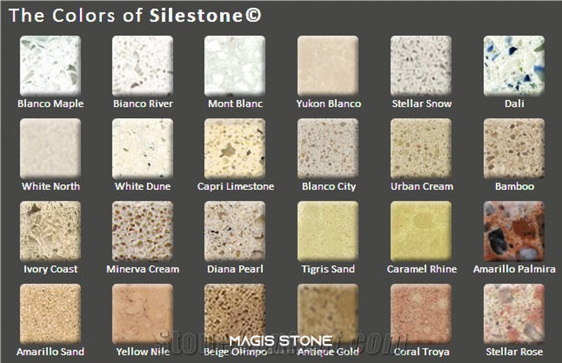 dai san pham silestone